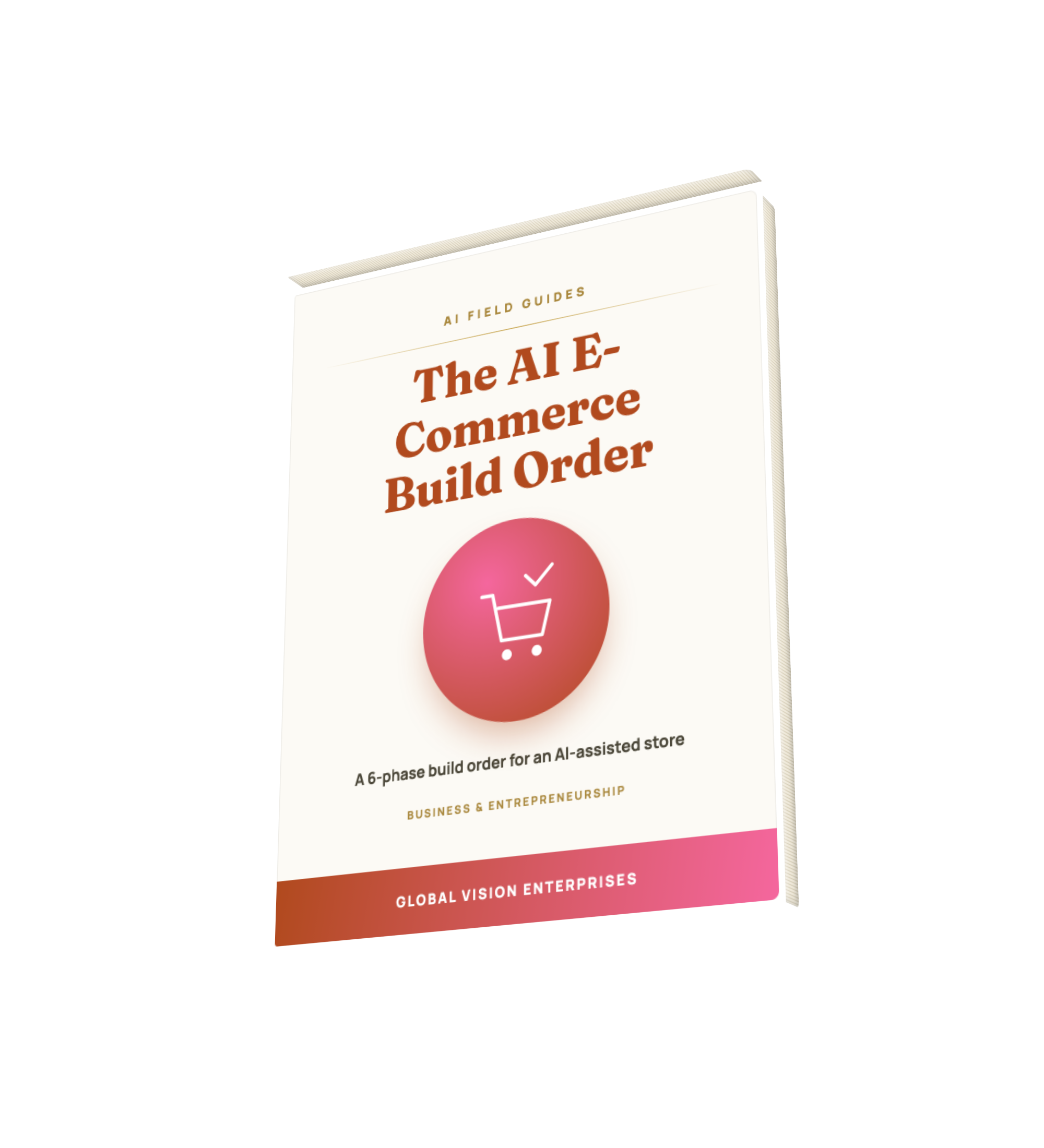 The AI E-Commerce Build Order — PDF Guide